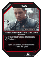 Helo, Prisoner of the Cylons (Foil)